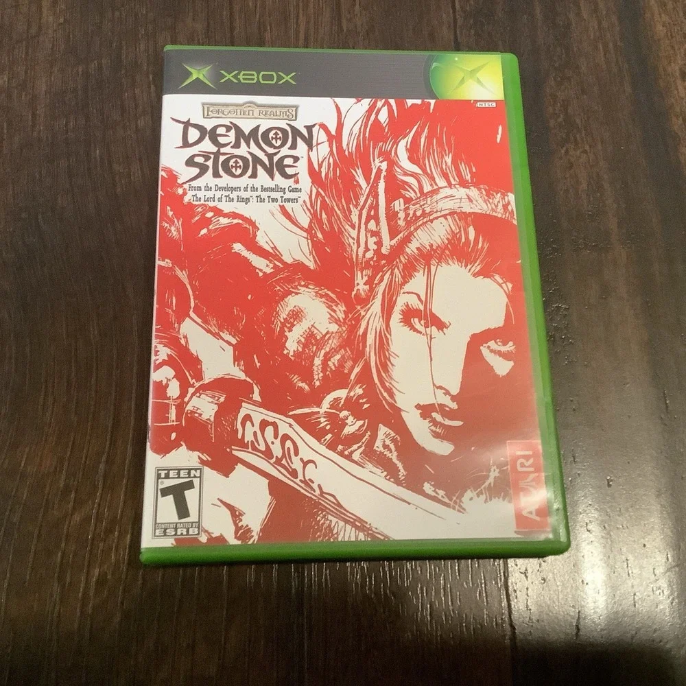 Forgotten Realms: Demon Stone (Microsoft Xbox, 2004) CIB Complete Excellent